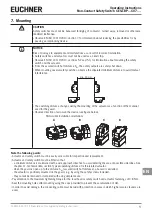 Предварительный просмотр 9 страницы EUCHNER CES-A-BDN-C06 Series Operating Instructions Manual