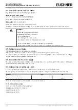 Preview for 10 page of EUCHNER CES-AH-C03-AE-LS Operating Instructions Manual