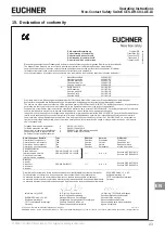 Preview for 23 page of EUCHNER CES-AH-C03-AE-LS Operating Instructions Manual