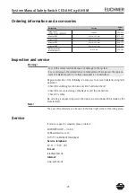 Preview for 25 page of EUCHNER CES-AH-C03-AH-SM System Manual