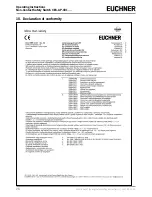 Предварительный просмотр 28 страницы EUCHNER CES-AP-C01- Series Operating Instructions Manual