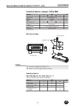 Предварительный просмотр 20 страницы EUCHNER CES-AP-CL2-CH System Manual