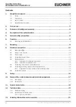 Предварительный просмотр 2 страницы EUCHNER CES-AR-AES-12 Operating Instructions Manual