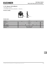 Предварительный просмотр 45 страницы EUCHNER CES-AZ-AES Series Operating Instructions Manual