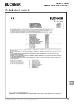 Предварительный просмотр 49 страницы EUCHNER CES-AZ-AES Series Operating Instructions Manual