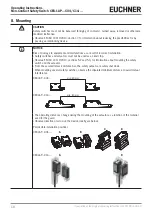 Предварительный просмотр 10 страницы EUCHNER CES-I-AP-C04 Series Operating Instructions Manual