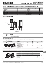 Предварительный просмотр 25 страницы EUCHNER CES-I-AP-C04 Series Operating Instructions Manual