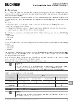 Предварительный просмотр 5 страницы EUCHNER CES-I-AR-.-C04 Series Operating Instructions Manual