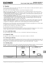 Предварительный просмотр 7 страницы EUCHNER CES-I-AR-.-C04 Series Operating Instructions Manual