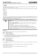 Предварительный просмотр 8 страницы EUCHNER CES-I-AR-.-C04 Series Operating Instructions Manual