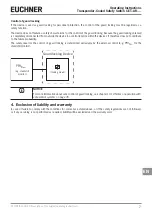 Preview for 7 page of EUCHNER CET.-AR Series Operating Instructions Manual