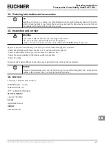 Preview for 47 page of EUCHNER CET.-AR Series Operating Instructions Manual