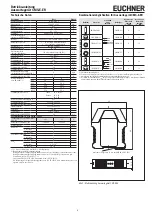 Предварительный просмотр 3 страницы EUCHNER CMS Series Operating Instructions Manual