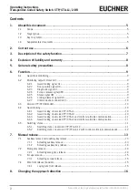 Preview for 2 page of EUCHNER CTA-L1 Operating Instructions Manual