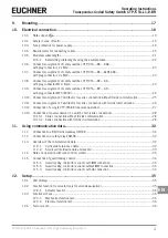 Preview for 3 page of EUCHNER CTA-L1 Operating Instructions Manual