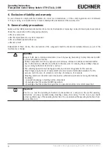 Preview for 8 page of EUCHNER CTA-L1 Operating Instructions Manual