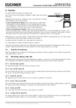 Preview for 9 page of EUCHNER CTA-L1 Operating Instructions Manual