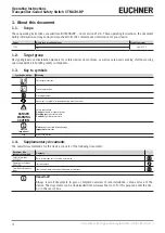 Предварительный просмотр 4 страницы EUCHNER CTM-CBI-BP Operating Instructions Manual