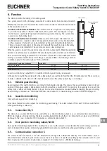 Предварительный просмотр 9 страницы EUCHNER CTM-CBI-BP Operating Instructions Manual