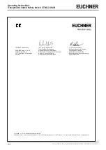 Preview for 24 page of EUCHNER CTM-L2-AS1B Multicode Operating Instructions Manual