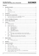 Предварительный просмотр 2 страницы EUCHNER CTM-LBI-BP Operating Instructions Manual