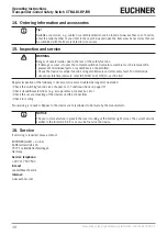 Предварительный просмотр 38 страницы EUCHNER CTM-LBI-BP Operating Instructions Manual