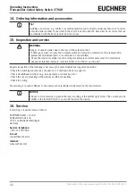 Предварительный просмотр 42 страницы EUCHNER CTP-AR Multicode Operating Instructions Manual