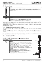 Предварительный просмотр 10 страницы EUCHNER CTP-AR Series Operating Instructions Manual