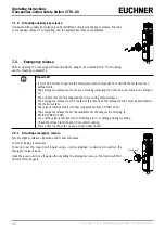 Preview for 10 page of EUCHNER CTP-I.-AS Operating Instructions Manual