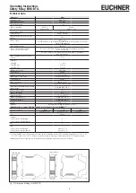 Preview for 3 page of EUCHNER ESM-BT4 Series Operating Instructions