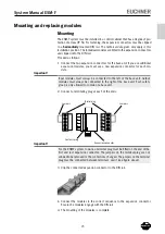 Предварительный просмотр 15 страницы EUCHNER ESM-F Series System Manual