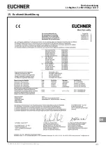 Предварительный просмотр 43 страницы EUCHNER LCA 2 Series Operating Instructions Manual