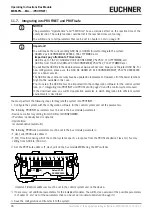 Preview for 26 page of EUCHNER MBM-PN MLI Series Operating Instructions Manual