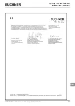 Preview for 53 page of EUCHNER MBM-PN MLI Series Operating Instructions Manual