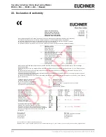 Preview for 40 page of EUCHNER MGB-E series Operating Instructions Manual