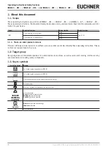 Preview for 4 page of EUCHNER MGB-L0 AP Series Operating Instructions Manual