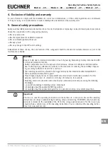 Preview for 9 page of EUCHNER MGB-L0 AP Series Operating Instructions Manual