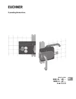 EUCHNER MGB-L0xx-AP Series Operating Instructions Manual preview