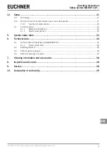 Preview for 3 page of EUCHNER MGBS-P-I-AP Series Operating Instructions Manual