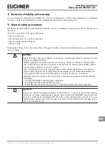 Preview for 7 page of EUCHNER MGBS-P-I-AP Series Operating Instructions Manual