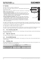 Preview for 8 page of EUCHNER MGBS-P-I-AP Series Operating Instructions Manual