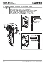 Preview for 14 page of EUCHNER MGBS-P-I-AP Series Operating Instructions Manual