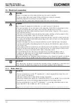 Preview for 16 page of EUCHNER MGBS-P-I-AP Series Operating Instructions Manual