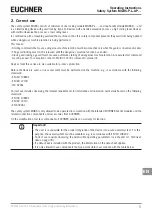 Preview for 5 page of EUCHNER MGBS-P-L AP Series Operating Instructions Manual