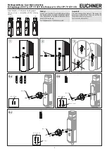 EUCHNER Modular MGB2 Series Assembly Instructions предпросмотр