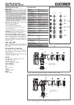 Предварительный просмотр 5 страницы EUCHNER NM WO Series Operating Instructions Manual