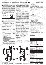 Preview for 2 page of EUCHNER TZ AS1 Series Operating Instructions