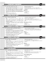 Preview for 47 page of Eudora KGI2314A+ Installation, Use And Maintenance Instructions