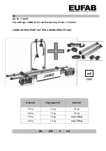 Предварительный просмотр 1 страницы EUFAB 11449R Manual