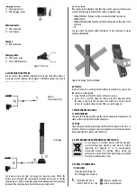 Предварительный просмотр 5 страницы EUFAB 13490 Operating Instructions Manual